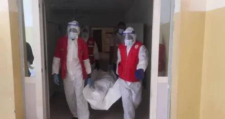 Dead bodies management in North Kordofan state